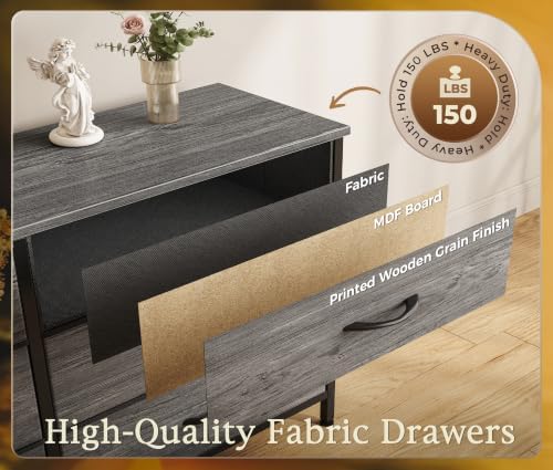 Huuger 94.5 Inch Extra Long Dresser for Bedroom, Large Dresser for Closet
