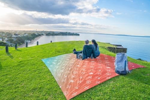 WEKAPO Beach Blanket Waterproof Sandproof Oversized Extra Large Sand Free | B...