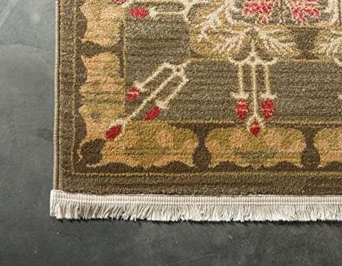 Unique Loom Edinburgh Collection Area Rug - Canmore (6' 1" x 9' ...