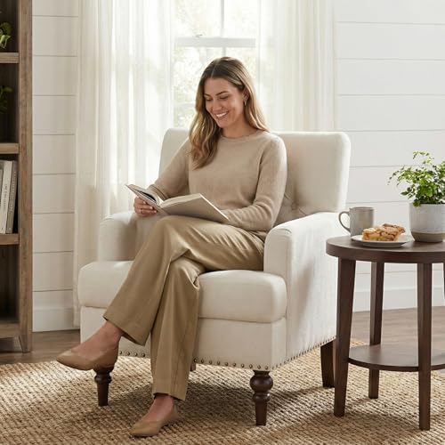 MALOL Modern Accent Chairs Set of 2 for Living Room, Comfy Bedroom Reading Ar...