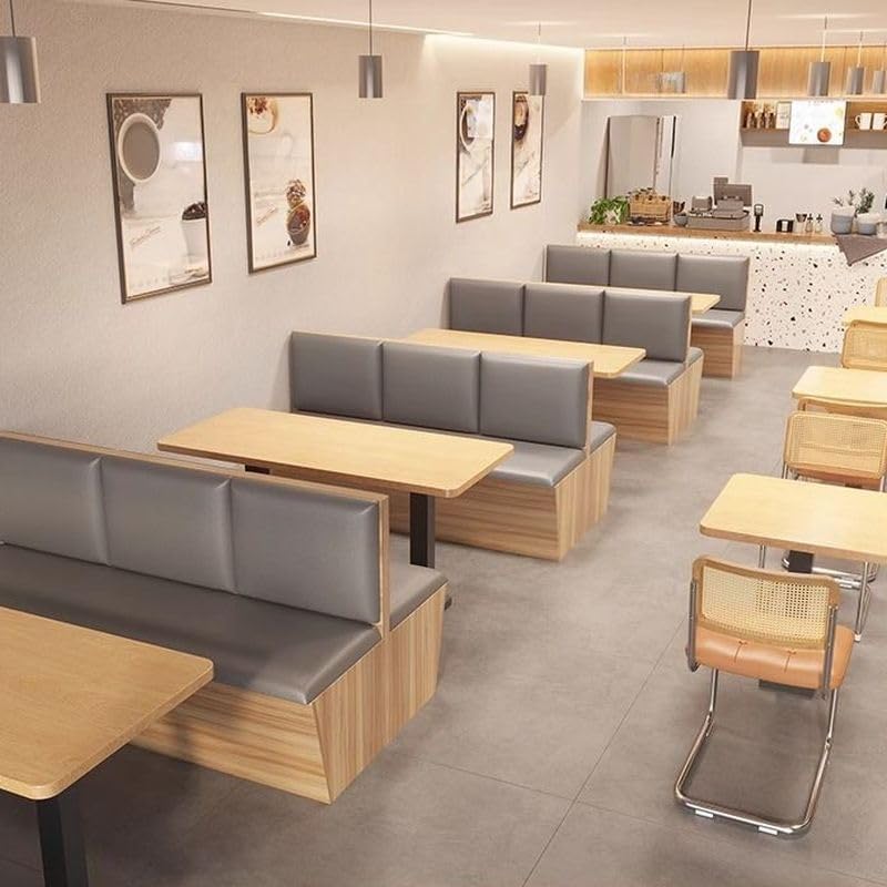 LAKIQ Modern Upholstered Storage Bench with Back - Indoor Loveseat Settee Ben...