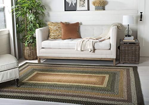SAFAVIEH Braided Area Rug 5x8, Braided Multi BRD308A