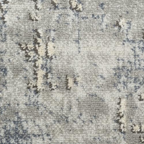 Nourison Home Concerto Dark Grey 7'10" x 9'10" Area Rug - E...