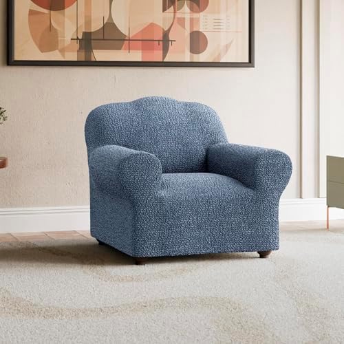 PAULATO BY GA.I.CO. Chair Cover - Armchair Cover - Armchair Slipcover - Cotto...