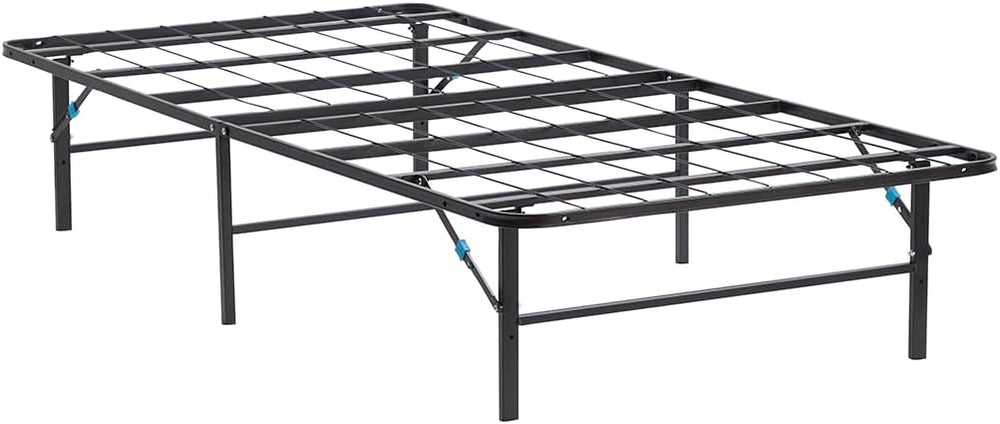Nestl Foldable Twin XL Bed Frame, Platform Bed, Steel, Easy Tool Free Assembl...