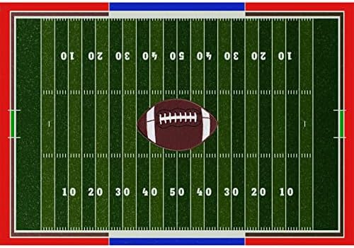 Mybecca Kids Rug American Football Field Rug 5'x7' (Approx:4'11&q...