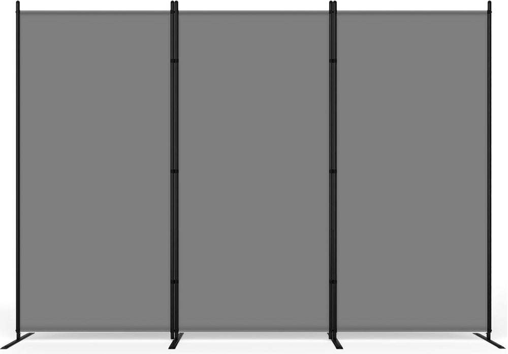 AKTOP 3 Panel Room Divider, 103" W x 70" H Folding Privacy Screen, ...