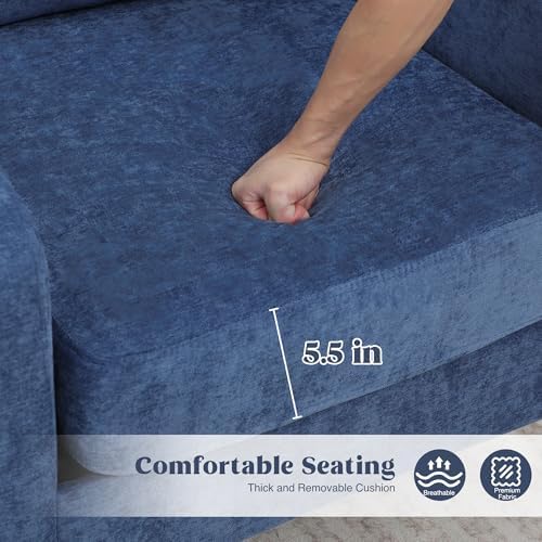 Accent Chair for Living Room, Modern Reading Chair for Bedroom, Upholstered A...