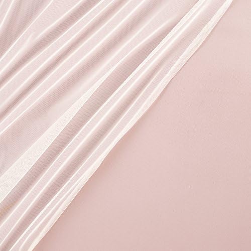 TOWN & COUNTRY LUXE Talia Double Layer Indoor Curtains, Sheer and Room Da...