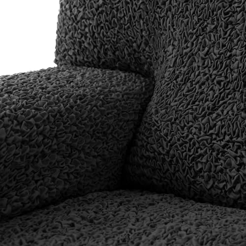 PAULATO BY GA.I.CO. Stretch Wingback Chair Slipcover 1-Piece – Bi-Elastic Win...
