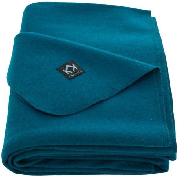 Arcturus Military Wool Blanket - Warm, Thick, Washable - Great for Outdoors, ...