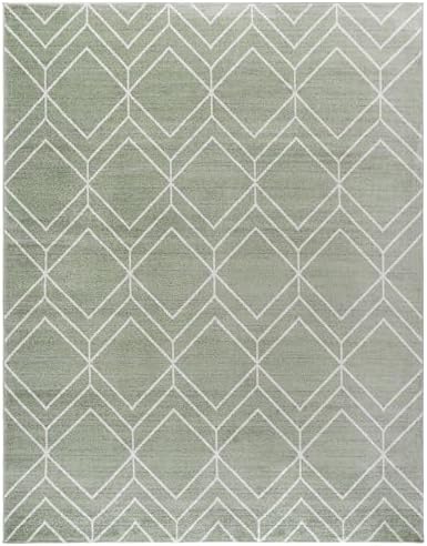 SAFAVIEH Adirondack Area Rug 8'x10', Modern Sage & Ivory ADR241Y