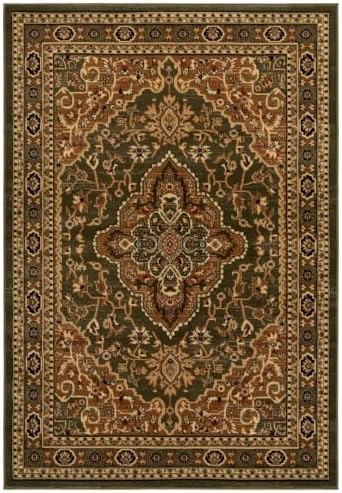 SAFAVIEH Lyndhurst Area Rug 6x9, Traditional Green LNH338Y