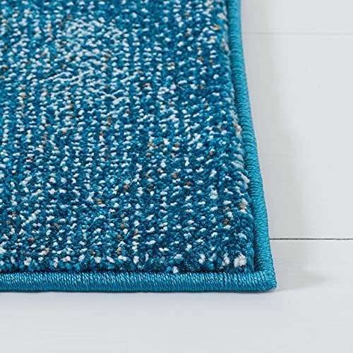SAFAVIEH Glacier Collection Runner Rug - 2'3" x 20', Blue & ...