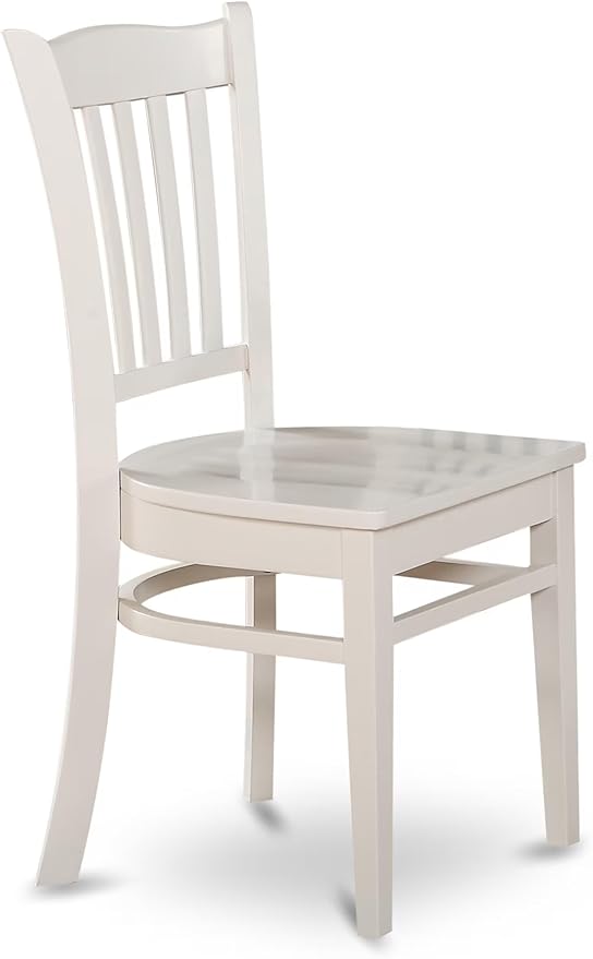 East West Furniture ANGR3-LWH-W 3 Piece Kitchen Table & Chairs Set Contai...