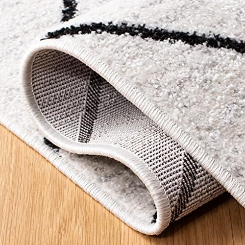 SAFAVIEH Adirondack Area Rug 9'x12', Modern Ivory & Black ADR241A