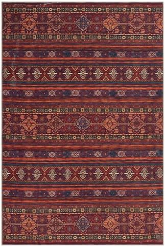 Keen Home Design 10x14 Rug - Machine Washable Area Rug with Non-Slip Backing,...