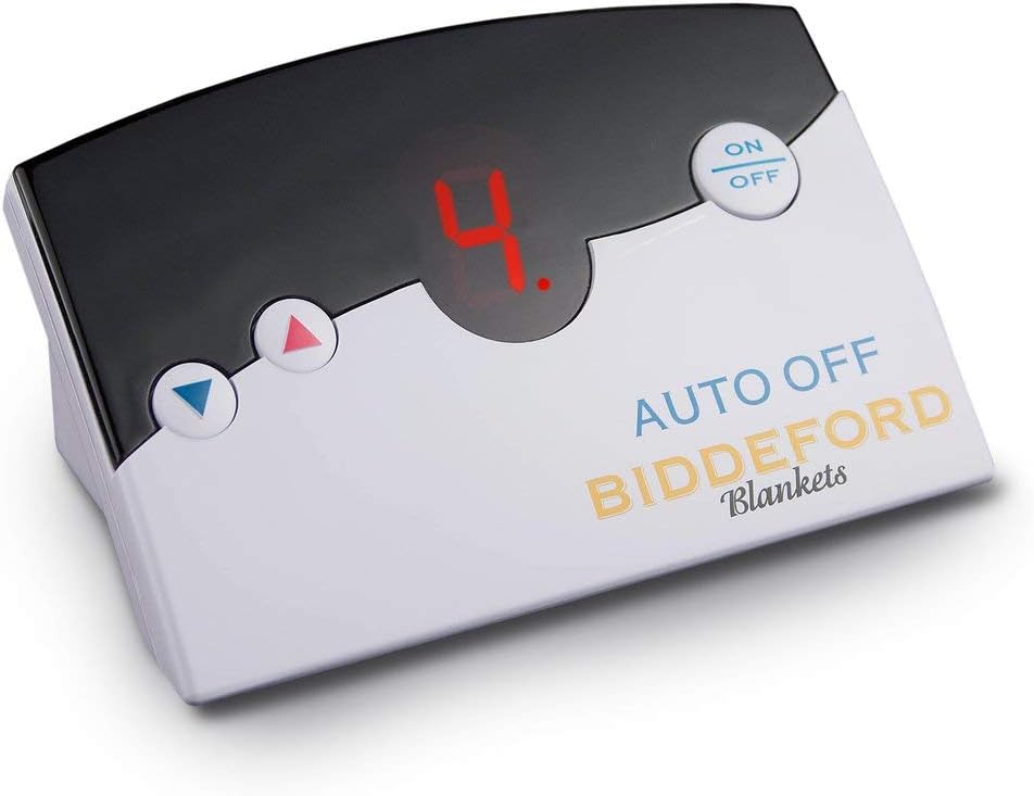 Biddeford Blankets Quilted Electric Heated Mattress Pad with Digital Controll...