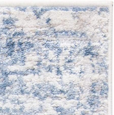 SAFAVIEH Amelia Area Rug 8'x10', Modern Ivory & Blue ALA700A