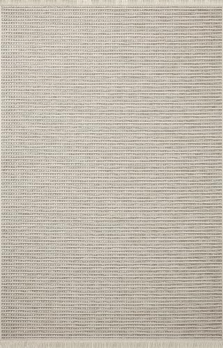 Loloi Amber Lewis Malibu Ivory/Dove 5'-1" x 7'-7" Area Rug