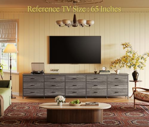 Huuger 94.5 Inch Extra Long Dresser for Bedroom, Large Dresser for Closet