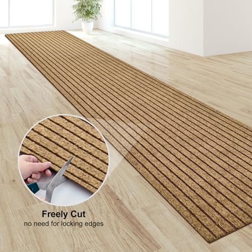 4Ft x 8Ft Outdoor Runner Rug Non Slip Carpet Runner Rubber Backing