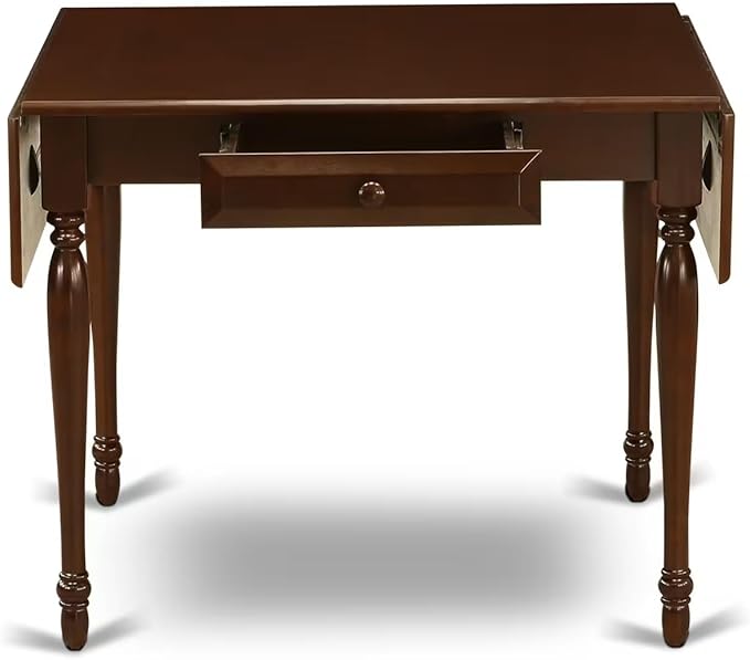 East West Furniture MZDA5-MAH-C 5 Piece Kitchen Table Set for 4 Includes a Re...