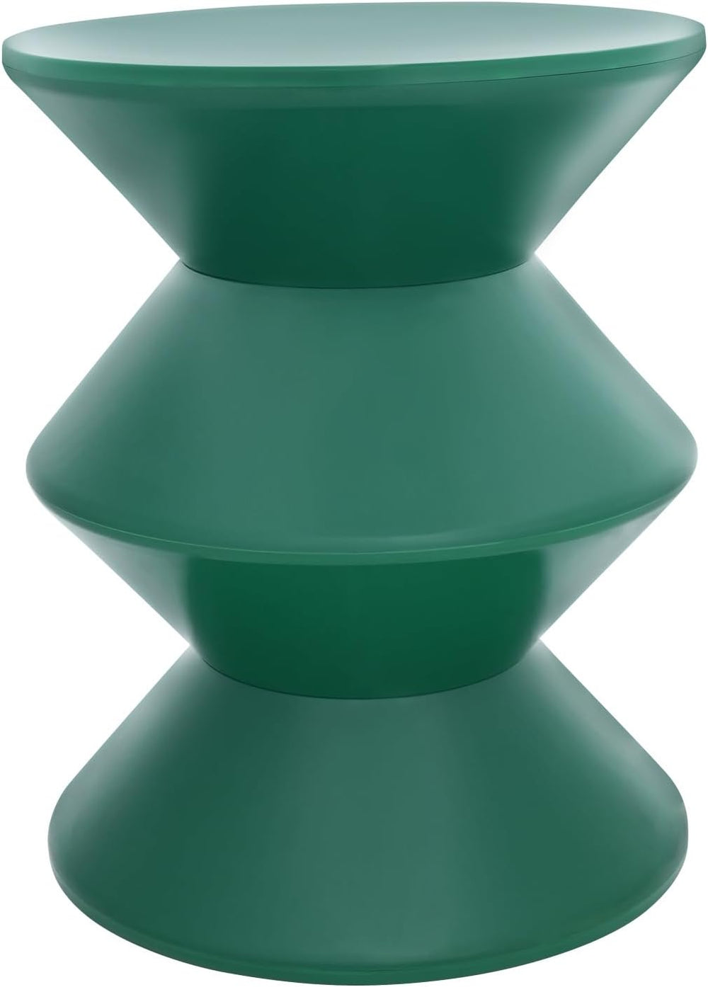 Creative Plastic Side Table - Modern Round Multi-Layer End Table for Sofa, Be...