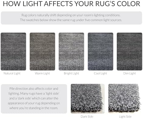 SAFAVIEH California Shag Collection Area Rug - 5'3" x 7'6",...
