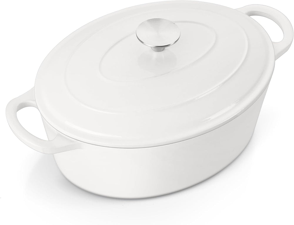 E-far 7QT Oval Dutch Oven Pot