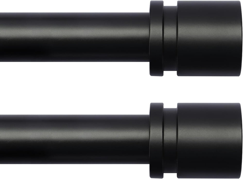 Byondeth Curtain Rods 16 to 144 Inches, 1 Inch Splicing Adjustable Curtain Ro...