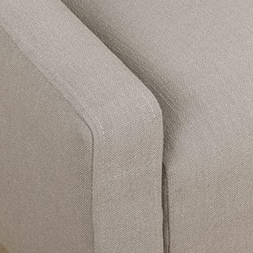 HomePop Classic Swoop Arm Accent Chair - Sand Dune