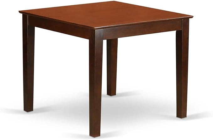 East West Furniture OXEL3-MAH-16 3 Piece Dining Set Contains a Square Dining ...
