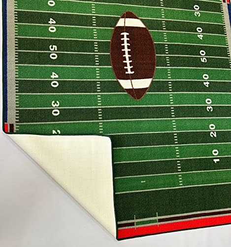 Mybecca Kids Rug American Football Field Rug 5'x7' (Approx:4'11&q...