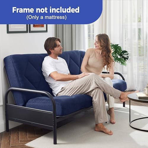 Jamdok 6" Full Size Futon Mattress Replacement(Frame Not Included),71X52X6”
