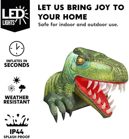 Joiedomi Animated Halloween Inflatable Outdoor Decorations, Trunk or Treat Ca...
