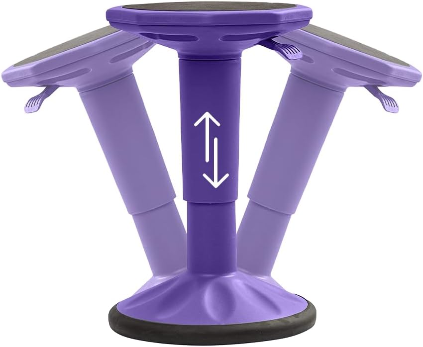 Adjustable Wobble Stool - Wobble Chair Middle and High School Students - Flex...