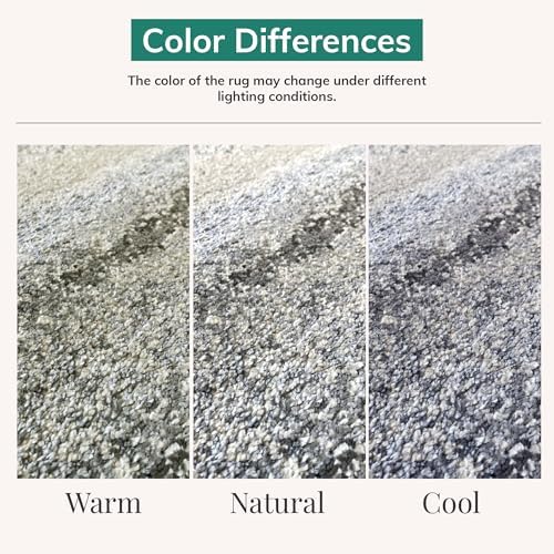 LUXE WEAVERS Modern Abstract Area Rug Gray 6x9