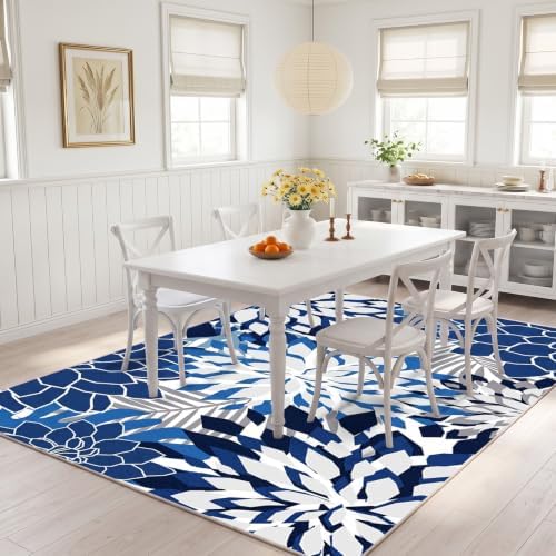 ZonLi 5x8 Area Rug for Living Room, Washable Rugs for Bedroom