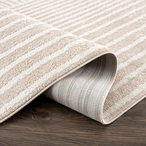 Abani Area Rug for Living Room -Nuevo 6' x 9' Beige Arch Pattern Area...