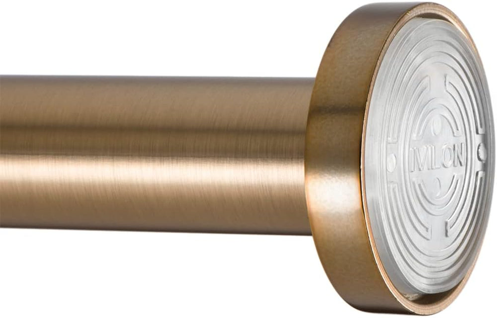 Ivilon Shower Tension Curtain Rod - Adjustable Spring Tension Rod for Shower ...
