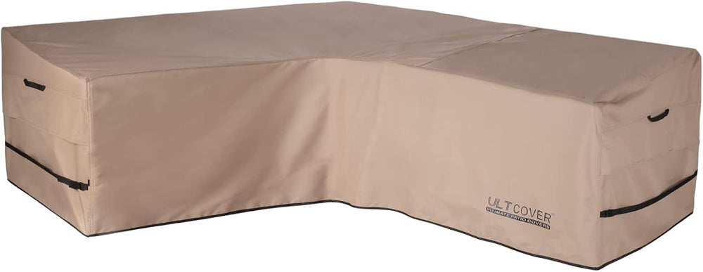 ULTCOVER Waterproof 7-Seater Patio V-Shaped Sofa Cover