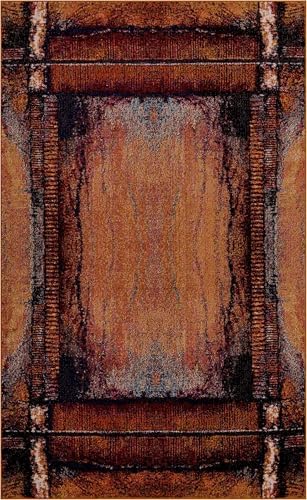 Rugs.com Hyacinth Collection Rug – 5' x 8' Orange Medium Rug Perfect ...