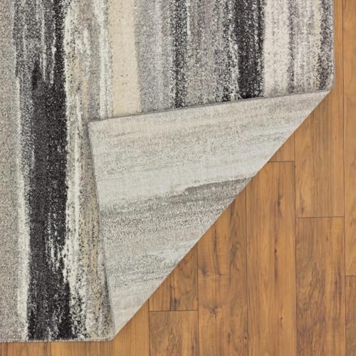LUXE WEAVERS Modern Abstract Area Rug Gray 6x9