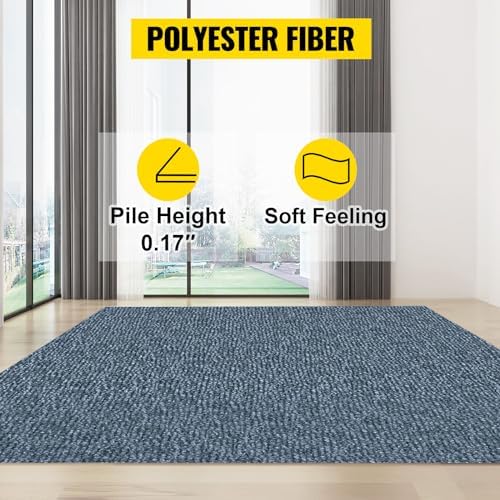 Happybuy 6 ft x 13 ft Gray Marine Boat Carpet, Indoor Outdoor Carpet