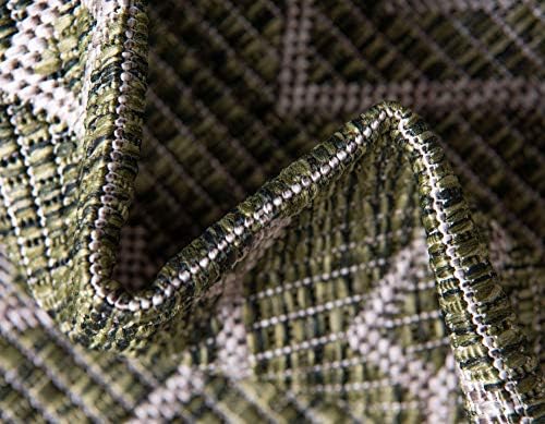 Unique Loom Outdoor Trellis Collection Area Rug - Tribal Trellis (9' x 12...