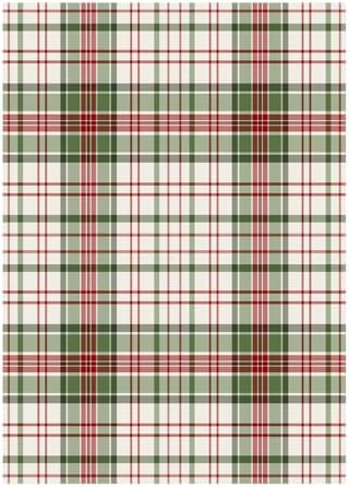 Muddy Mat® Plaid 5x7 Washable Area Rugs for Living Room, Bedroom & Dining...