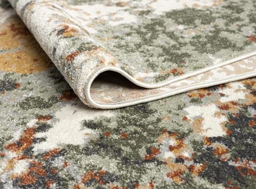 Keen Home Design Abstract Non-Shedding Area Rug, Soft Thick Pile, 4x6