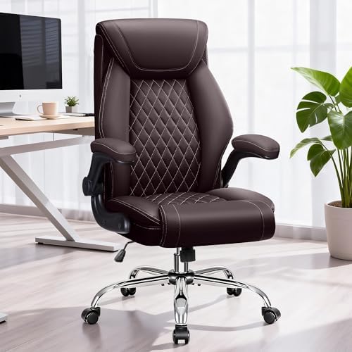 Office Chair, Ergonomic High Back Home Office Desk Chair, Big and Tall Breath...
