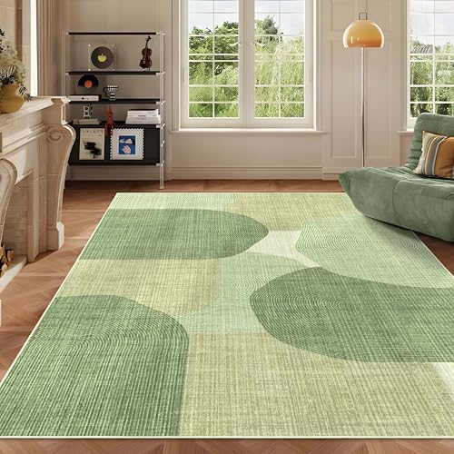 Large Area Rugs 8x10 for Living Room Mid Century Modern Washable